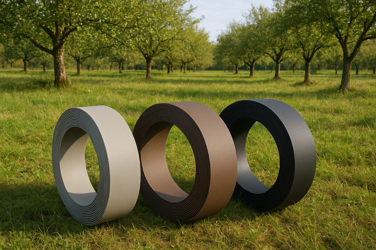 Bordure de jardin à dérouler